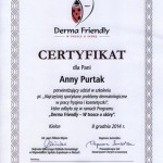 Certyfikat Derma Friendly 1